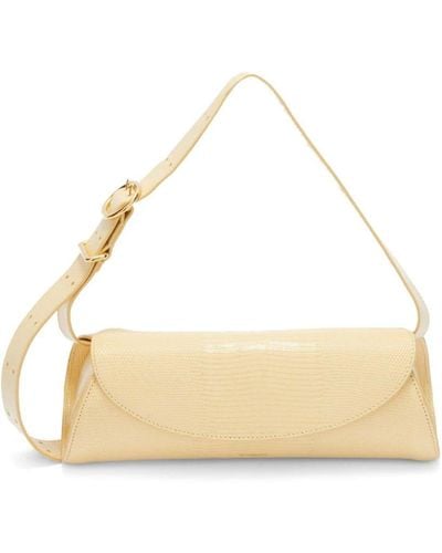 Jil Sander Small Cannolo Clutch Bag - Yellow