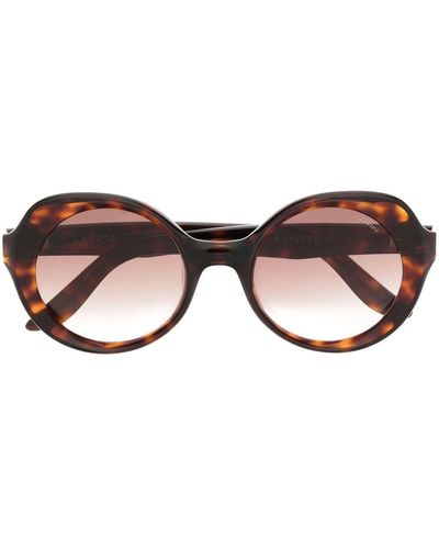 LAPIMA Round-frame Sunglasses - Brown