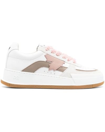 DSquared² Sneakers mit Einsätzen - Weiß