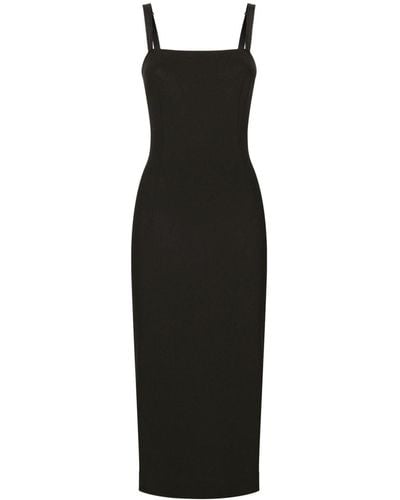 Dolce & Gabbana ミラノステッチ ドレス - ブラック