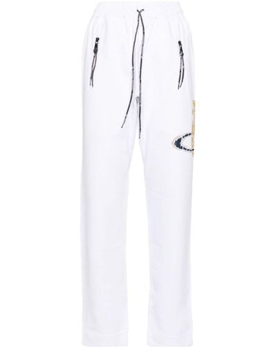 Vivienne Westwood Time Machine Cotton Track Trousers - White
