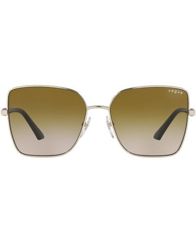 Vogue Eyewear Oversized-frame Sunglasses - Metallic