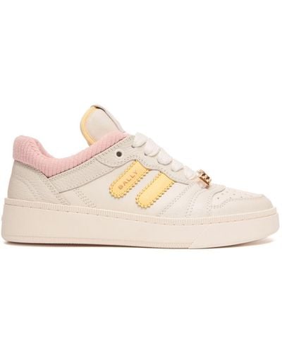 Bally Royalty Leather Trainers - Pink
