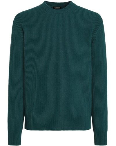 Zegna Oasi cashmere jumper - Green