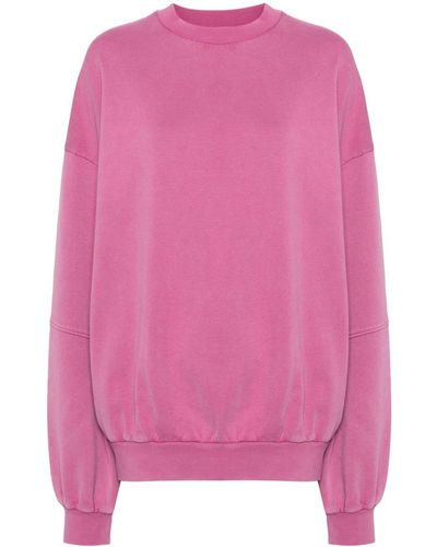 CANNARI CONCEPT Embroidered-logo Sweatshirt - Pink