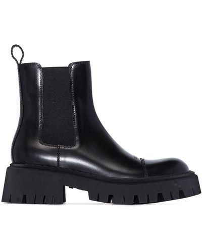 Balenciaga Tractor Laarzen - Zwart