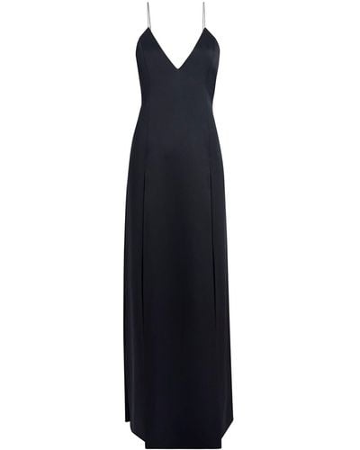 Khaite The Nonya Sleeveless Maxi Dress - Blue