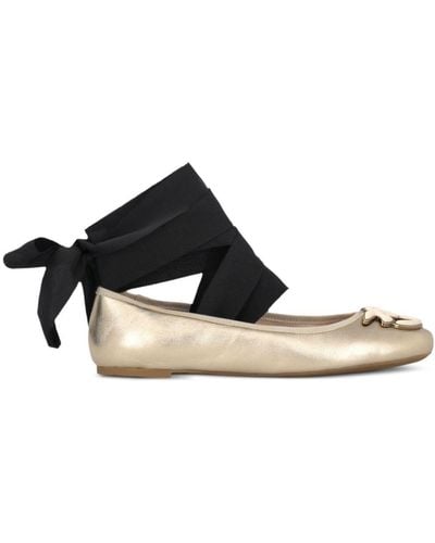 Pinko Gioia Birds Ballerina Shoes - Black