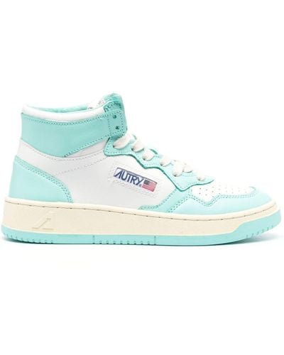 Autry Medalist High-top Trainers - Blue