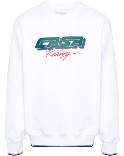 Casablancabrand Casa Racing 3d スウェットシャツ - ホワイト