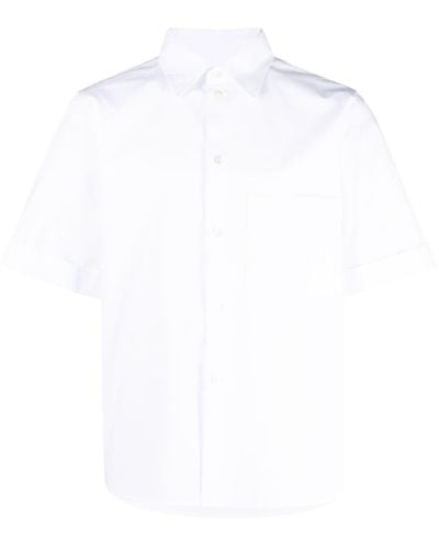 Rohe Short-sleeve Cotton Shirt - White