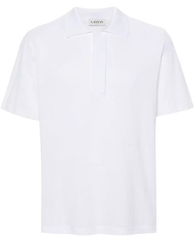 Lanvin ショートスリーブ ポロシャツ - ホワイト