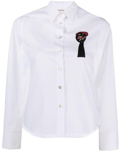 Antonio Marras Embroidered Button-down Shirt - White