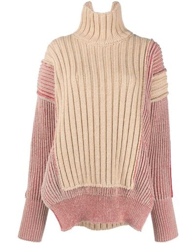 MM6 Maison Margiela ポインテールニット セーター ピンク