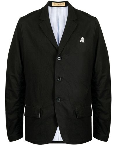 Undercover Blazer Met Enkele Rij Knopen - Zwart