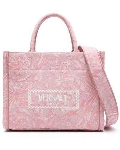 Versace Kleine Barocco Athena Handtasche - Pink