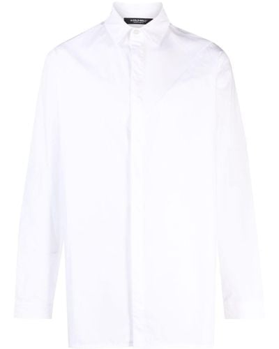 A_COLD_WALL* Long-sleeve Cotton Shirt - White