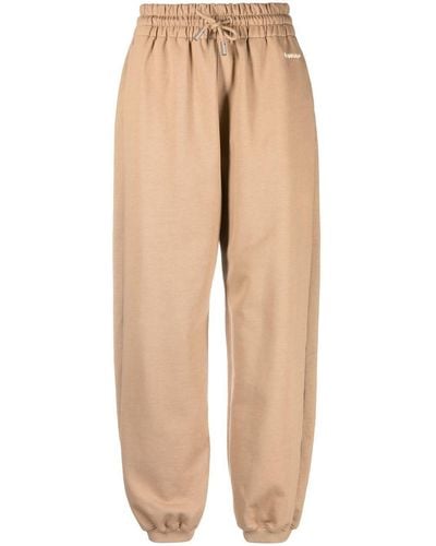 Off-White c/o Virgil Abloh For All Cotton Track Trousers - Natural