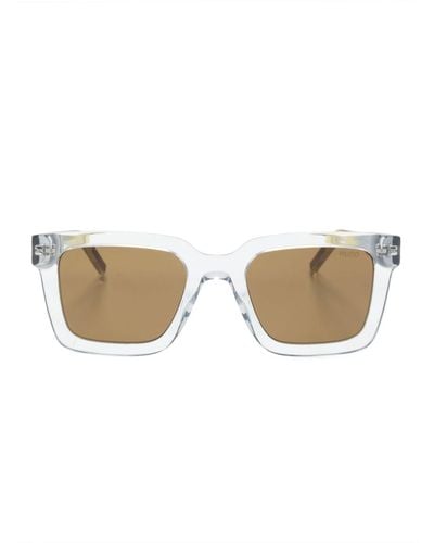 HUGO 1259/s Square-frame Sunglasses - Natural