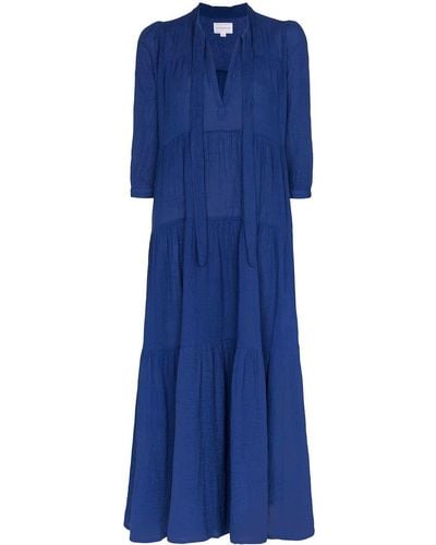 Honorine Giselle Maxi Dress - Blue