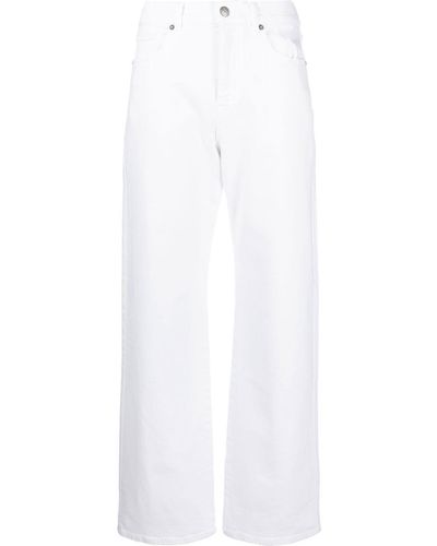 P.A.R.O.S.H. Wide-leg Jeans - White