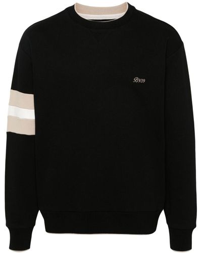 BOGGI Organic-cotton Sweatshirt - Black