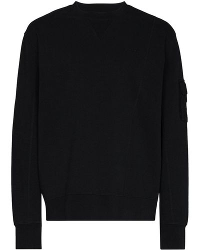 A_COLD_WALL* Essential Logo-embroidered Sweatshirt - Black