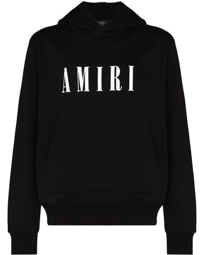 Amiri Core コットンジャージーフーディー - ブラック