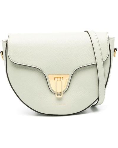 Coccinelle Leather Cross Body Bag - White