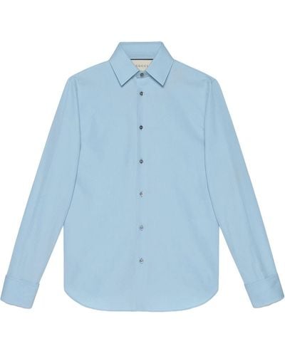 Gucci Tailored Shirt - Blue