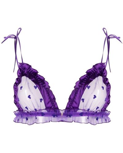 Purple Le Petit Trou Lingerie for Women | Lyst