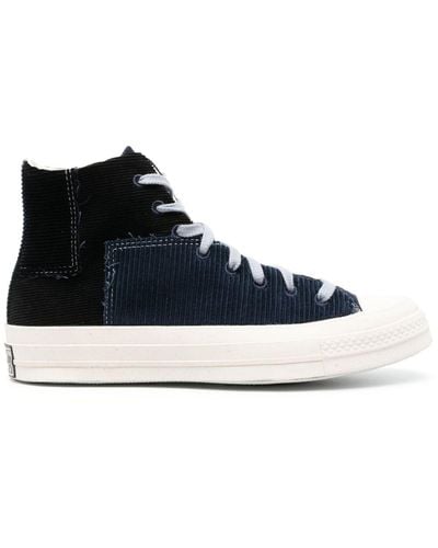 Converse Logo-patch Round-toe Trainers - Blue