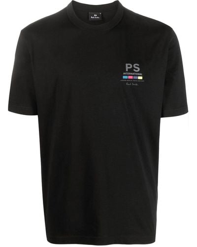 PS by Paul Smith グラフィック Tシャツ - ブラック