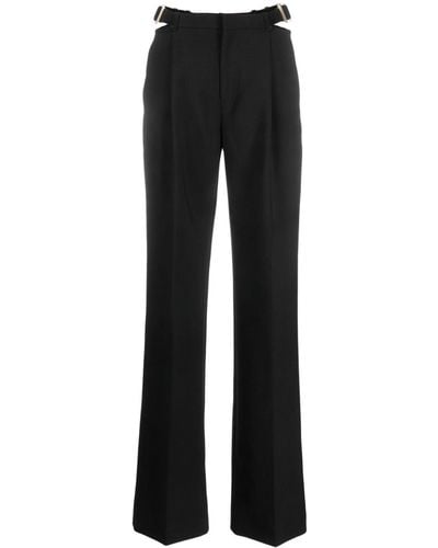 Dion Lee Safety Slider Tailored Trousers - Black