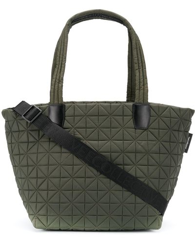 VEE COLLECTIVE Geometric Shoulder Bag - Green