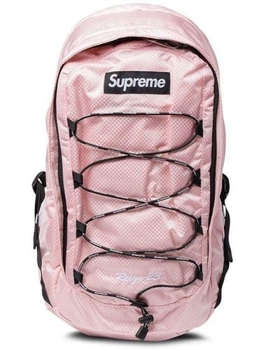 Supreme Box-logo Backpack "ss22" - Pink