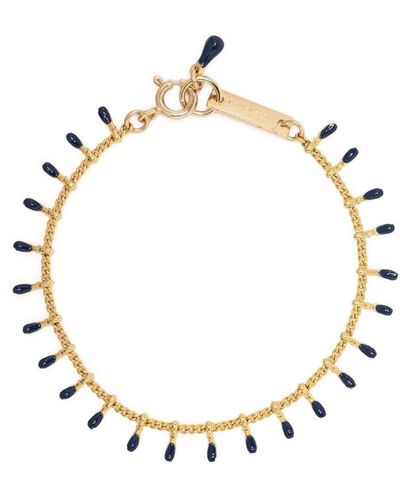 Isabel Marant Armband mit Perlen - Blau