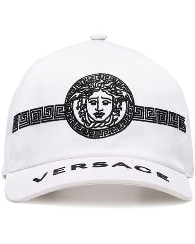 Versace Casquette Medusa - Blanc