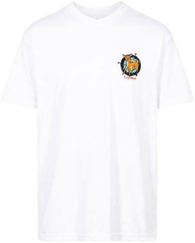 Supreme Deer Short-sleeve T-shirt - White