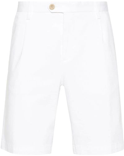 BOGGI Darted Chino Shorts - White