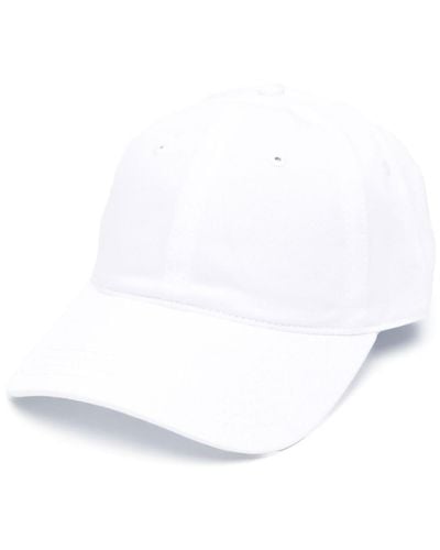 Lacoste Solid-color Baseball Cap - White