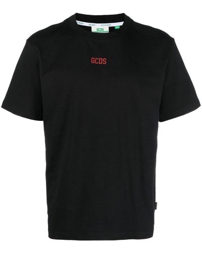 Gcds T-shirt girocollo con stampa - Nero