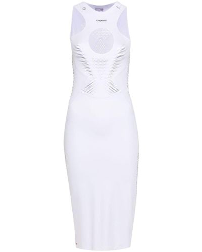 Coperni X Puma Cut-out Detail Midi Dress - White