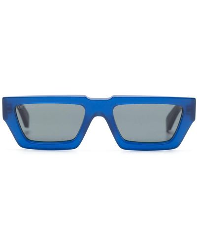 Off-White c/o Virgil Abloh Manchester Square-frame Sunglasses - Blue