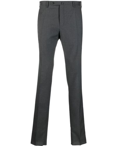 Incotex Slim-fit Wool Tailored Pants - Gray