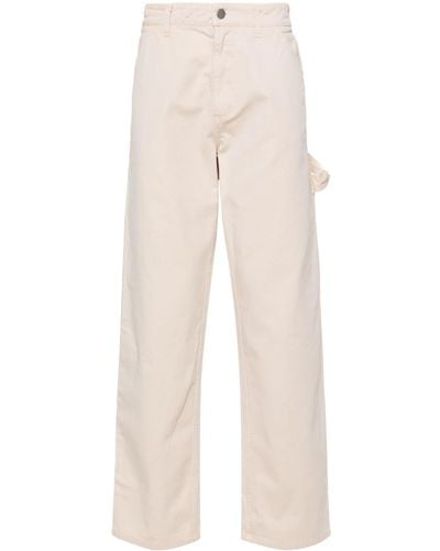 AWAKE NY Straight-leg Cotton Carpenter Pants - Natural