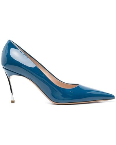 Casadei Superblade Jolly 80mm Court Shoes - Blue