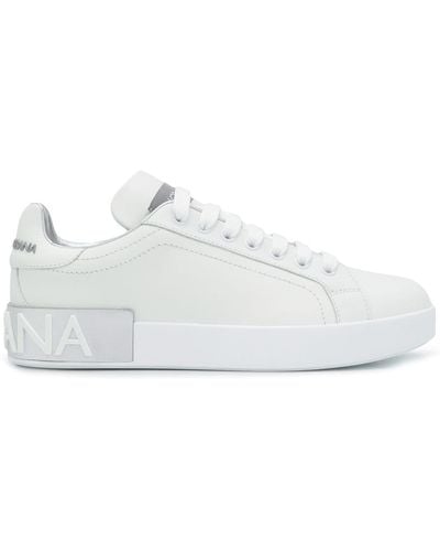 Dolce & Gabbana Portofino Low-top Sneakers - White