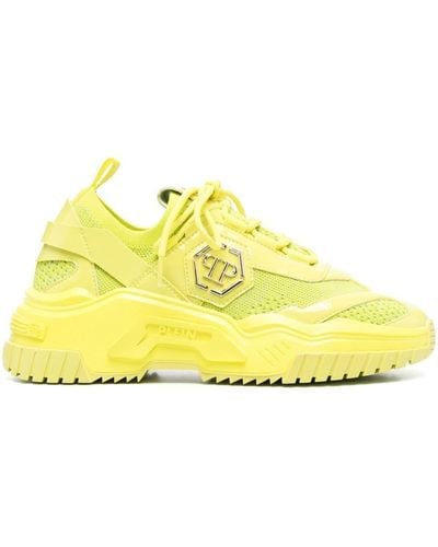 Philipp Plein Predator Low-top Sneakers - Yellow