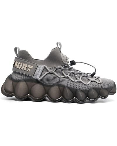 Philipp Plein Bubble Gen. X.02 Sneakers - Gray